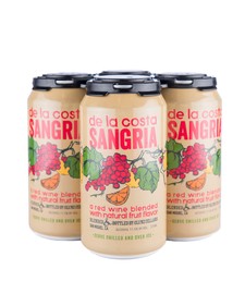 De la Costa Red Sangria - 4 pk Cans