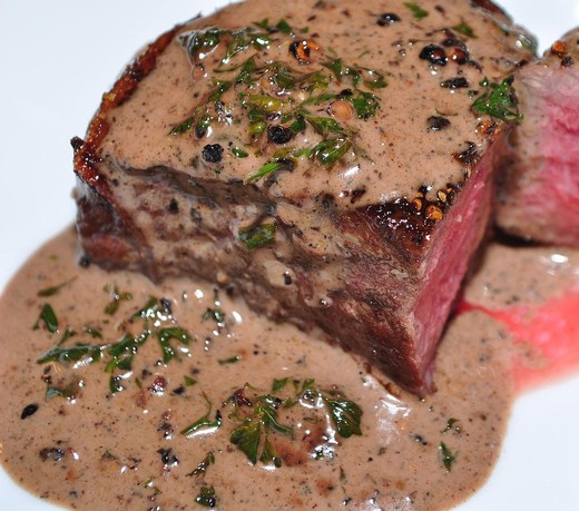 Jeff Riley's Steak au Poivre