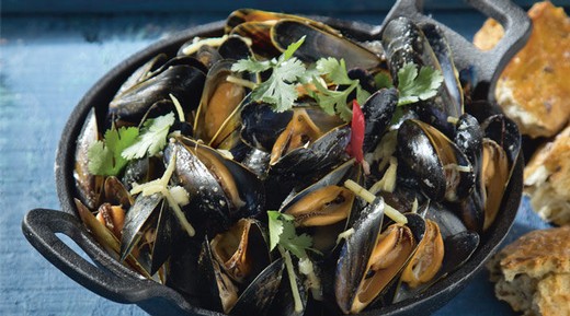 Mussels Mariniere